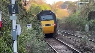 43198 and 43093 at devonport my last even filming of castle class hst in 2025