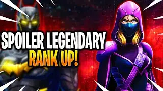 Spoiler Legendary Rank Up & Gameplay! - DC Legends