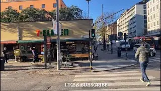 Neighbourhood walking Tour in Stockholm City Sweden