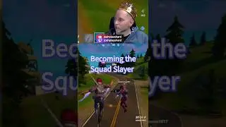 Я превращаюсь в выдающегося истребителя отрядов в Fortnite.