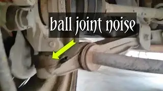 NOISE WHEN TURNING STEERING WHEEL| LOWER CONTROL ARM|