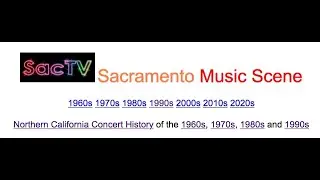 Documenting Local Music for Sacramento