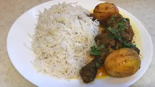 Easiest Way to Make Delicious Chicken Curry with Eggs
