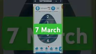 Yaytsogram 7 March Cipher Code | Today Yaytsogram Cipher Code #yaytsogram #airdrop #chiphercode
