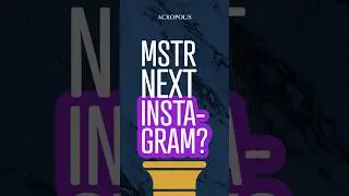 👉 MSTR = Instagram for Dollars 💵📱 #acropolis #podcast #crypto