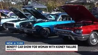 Benefit car show held for woman with kidney failure