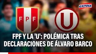 🔴🔵FPF RESPONDE tras CRÍTICAS de Álvaro Barco a organización de la Liga 1: 