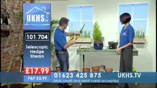 Telescopic Hedge Shears / One Handed Shears and Pruning Saw from UKHS.tv