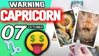 Capricorn ♑️😱WARNING: THERE MAY BE A LOT OF MONEY COMING🤑💲 horoscope for today OCTOBER 7 2025 ♑️