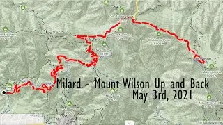 Millard to Mount Wilson Up and Back