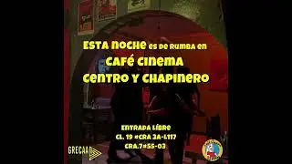 Promoci&oacute;n evento Caf&eacute; cinema.