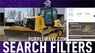 Purplewave.com Search Filters