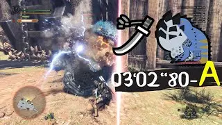 [ MHW:I ] LR/HR Arena Quest 06 Solo A Rank (LS- 03'02