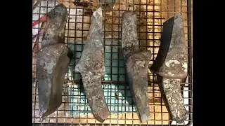 Making more hardy tools for my French anvil