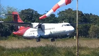 Air Madagascar ATR 42 landing