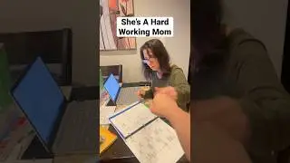 She&rsquo;s a Hard Working Mother! 🙂 #shorts #mom #mother #school #hardwork
