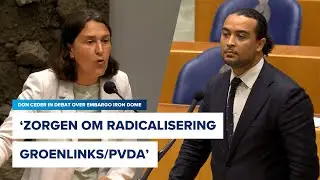 Don Ceder (CU) tegen Kati Piri (GL/PvdA): 'U roept dingen die niet waar zijn'.