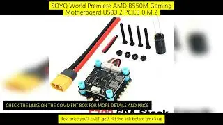 Sologood F722 Flight Controller & Blheli_S 60A 4In1 Esc F722 60A Stack For Fpv