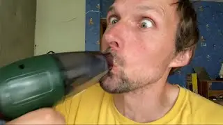 ￼ How to practice kissing with a hoover