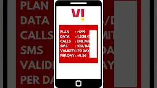 Vi 1.5GB Per Day Recharge Plans - 2023