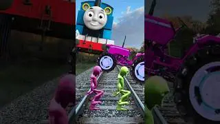 alien dancer 😂 one train what is this o no train attack tractor 🚜 #youtubeshorts #vfx #video #funny