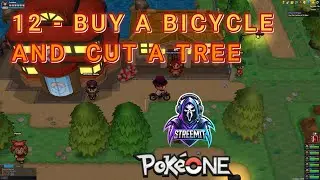 PC PokeONE EP12 Pokemon MMO Electridfied Cut tree and buy a Bicycle Kanto full gameplay Walkthrough