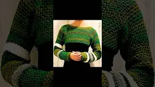 💫TUTORIAL-SHRUG-CROP TOP-BOLERO #crochet #moda  #fashion #handmade #trending
