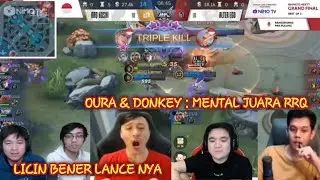 REAKSI STREAMER RRQ VS AE | SAAT ALBERT PAKE LANCELOT DI MPL S6
