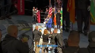 Justin Timothy Manning, The Battle of the Badges Ring Announcer. Intro
