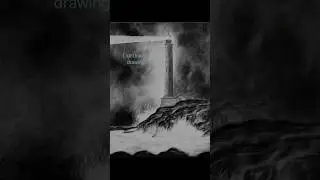Lighthouse drawing #drawing #viralvideo #youtubeshorts #art