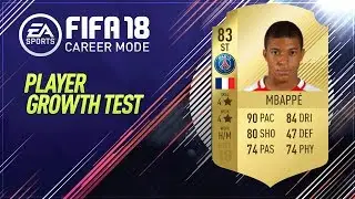 FIFA 18 | Kylian Mbapp&eacute; | Growth Test + Gameplay