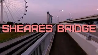 Run up Sheares Bridge (Barrage side, between Flyer and MBS, Singapore)