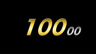 100 Minute Timer - Gold & Silver