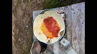 Mess Kit Canteen- Trail Pizza in Boy scout mess kit