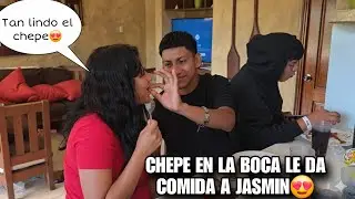 CHEPE MUY Enamorado Le Da COMIDA En La Boca A JASMIN😍En Buena Mañana Dejaron A Todos Boca Abiert4😱