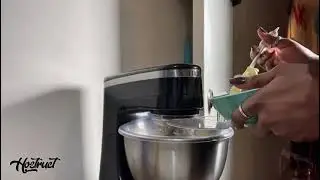 Vanilla cake 🍰 The process 🥮😉