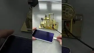 Oil pump model that can charge mobile phones