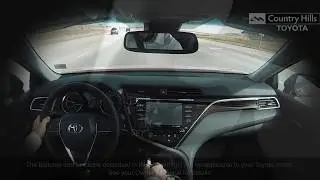 2018 Camry with Toyota Safety Sense