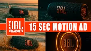 JBL CHARGE 5 COMMERCIAL | 15 Sec JBL Speaker Cinematic Motion Ad Using Ai & Human Creative