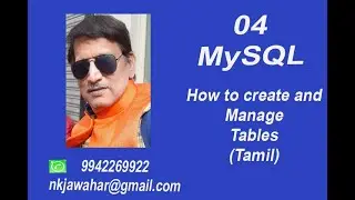 Working with tables