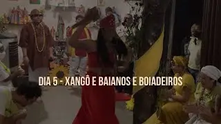 5º DIA DE FESTEJOS DA TENDA DE SANTA LUZIA 2022 - XANGÔ - BAIANOS E BOIADEIROS