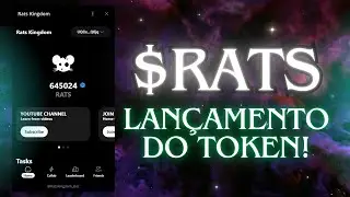 AIRDROP RATS KINGDOM RESSUSCITA E DIVULGA DATA DE LAN&Ccedil;AMENTO DO TOKEN