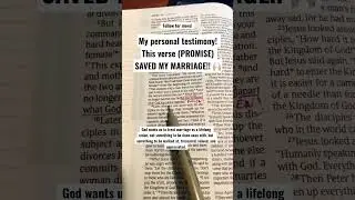 'Let Man Not Separate&rsquo; &mdash; Mark 10:9 ❤️ #bible #promise #marriage #love #jesus #testimony #shorts