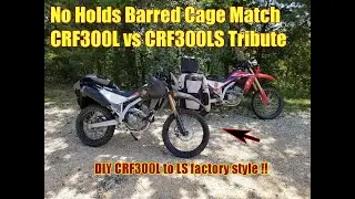 CRF300L and DIY CRF300LS out for a ride