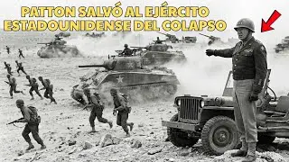 Por qué Patton destituyó a sus oficiales tras Kasserine: 10 días que salvaron al ejército.