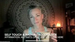 Self Touch & Radical Acceptance #asmrwhispering #whispering #asmr #breathing #touch #affirmations