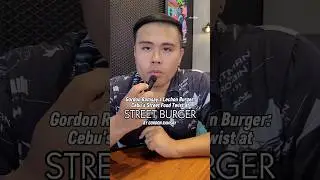 Trying out Street Burger by Gordon Ramsay in Cebu! #gordonramsay #alecethan #cebueats