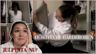H&Ouml;STFIXAR GARDEROBEN 🍁 &Aring;RETS JULPYNT!! - VLOGG 31 - AMANDA MARIN