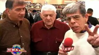 NWA: with NWA Legends Gerry Brisco and Angelo Savoldi