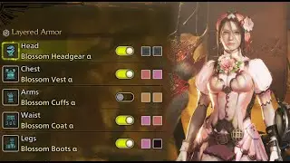 Monster Hunter Wilds Event Quest [Daugthers of Carabosse] get Blossom ticket crafting Blossom armor